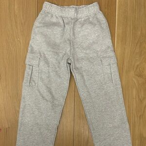 Grey Cargo Sweatpants
